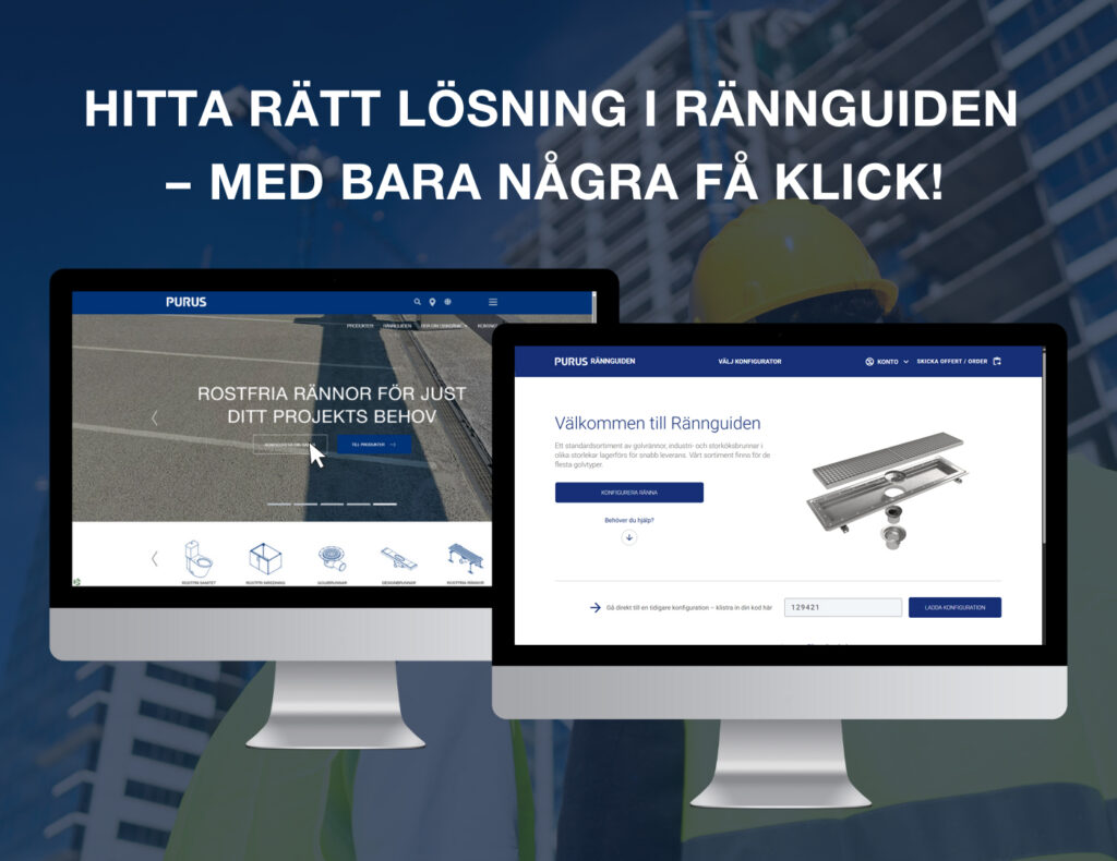 Hitta rätt lösning i Rännguiden - med bara några få klick!