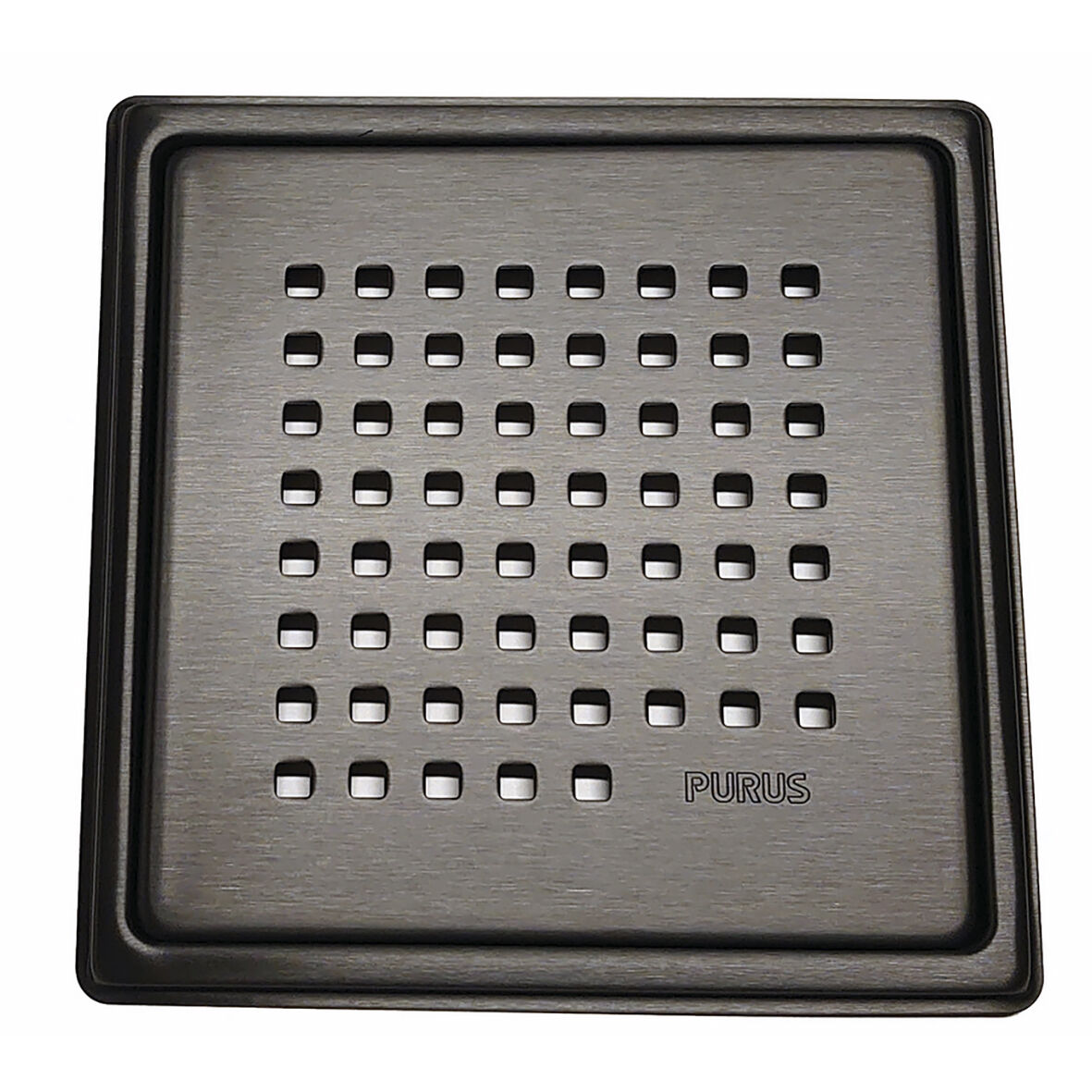 153872-843 PVD Sort CHESS ramme/rist 154,2x154,2