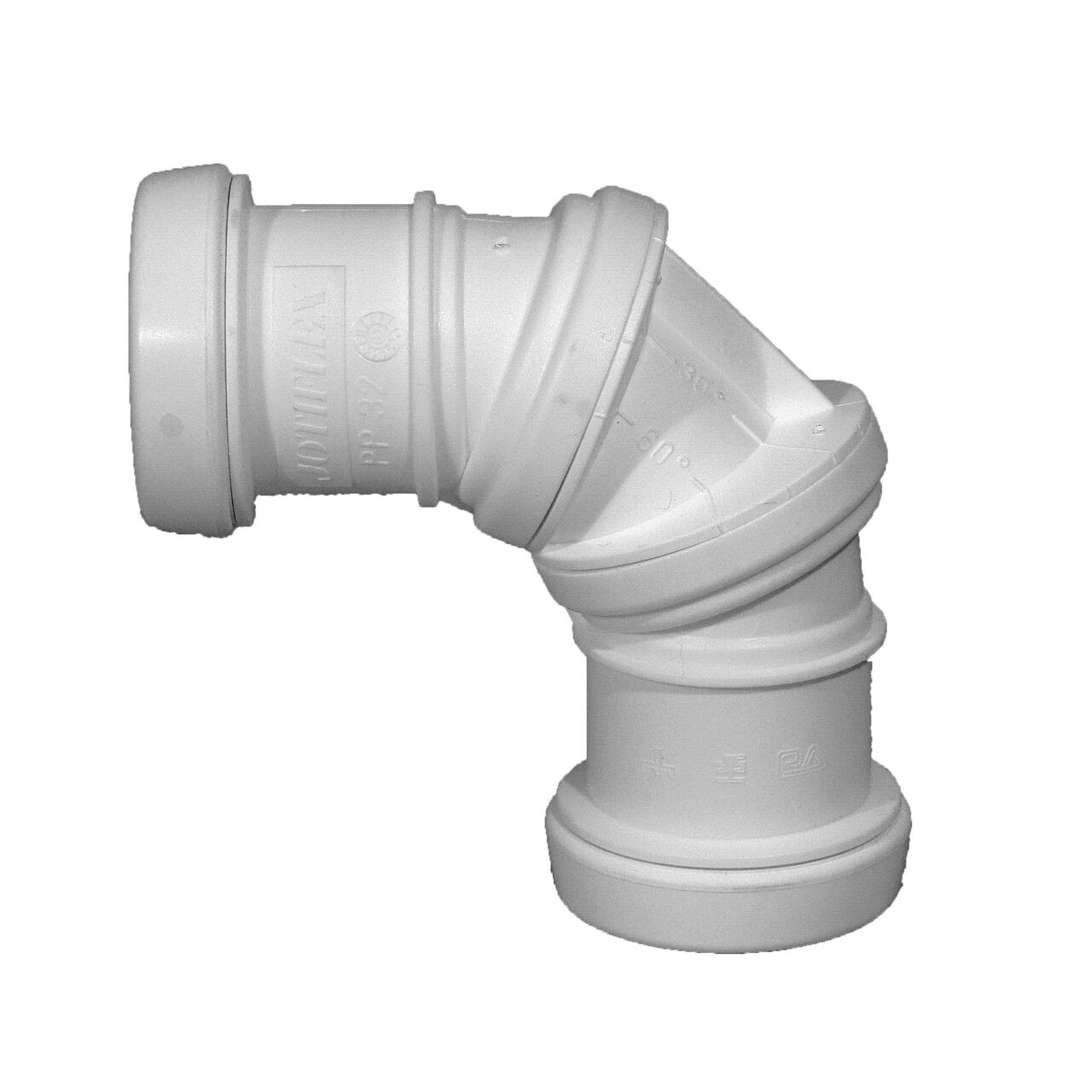 2211423 Bøjning JOTIFLEX 0-90 Ø32 2 muffer