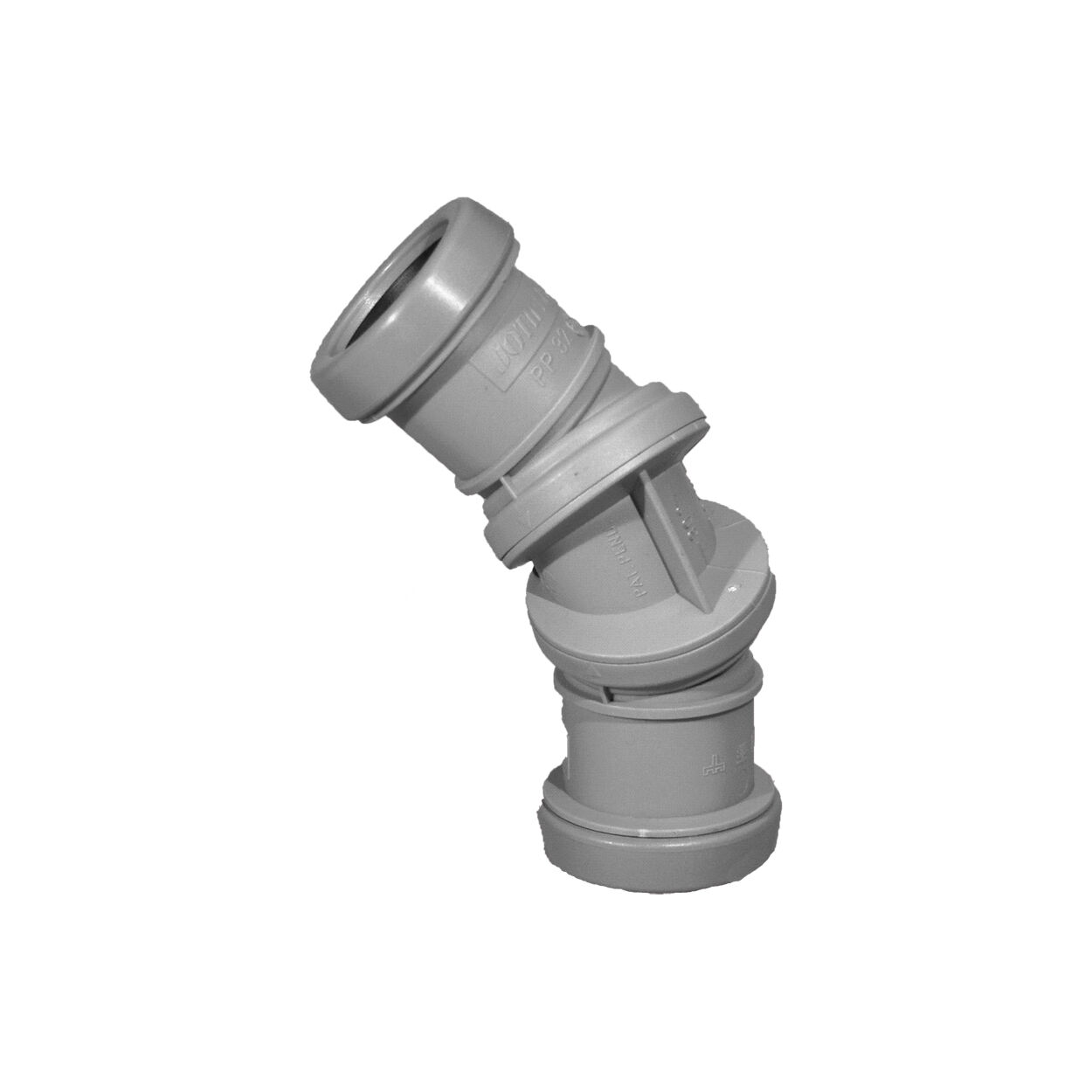 2211452 Bøjning JOTIFLEX 0-90 Ø32 2 muffer