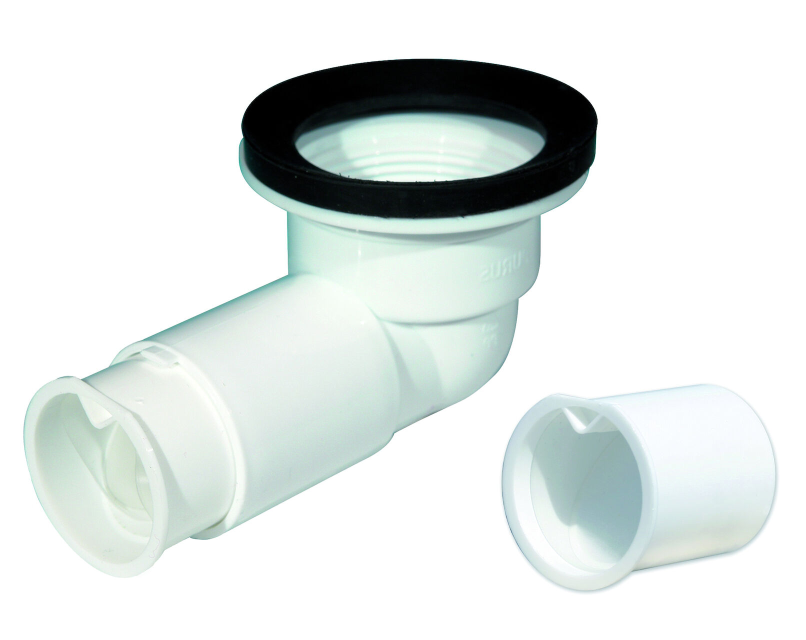 8571714 PUM utloppsvinkel badkar G40xØ40 slätända