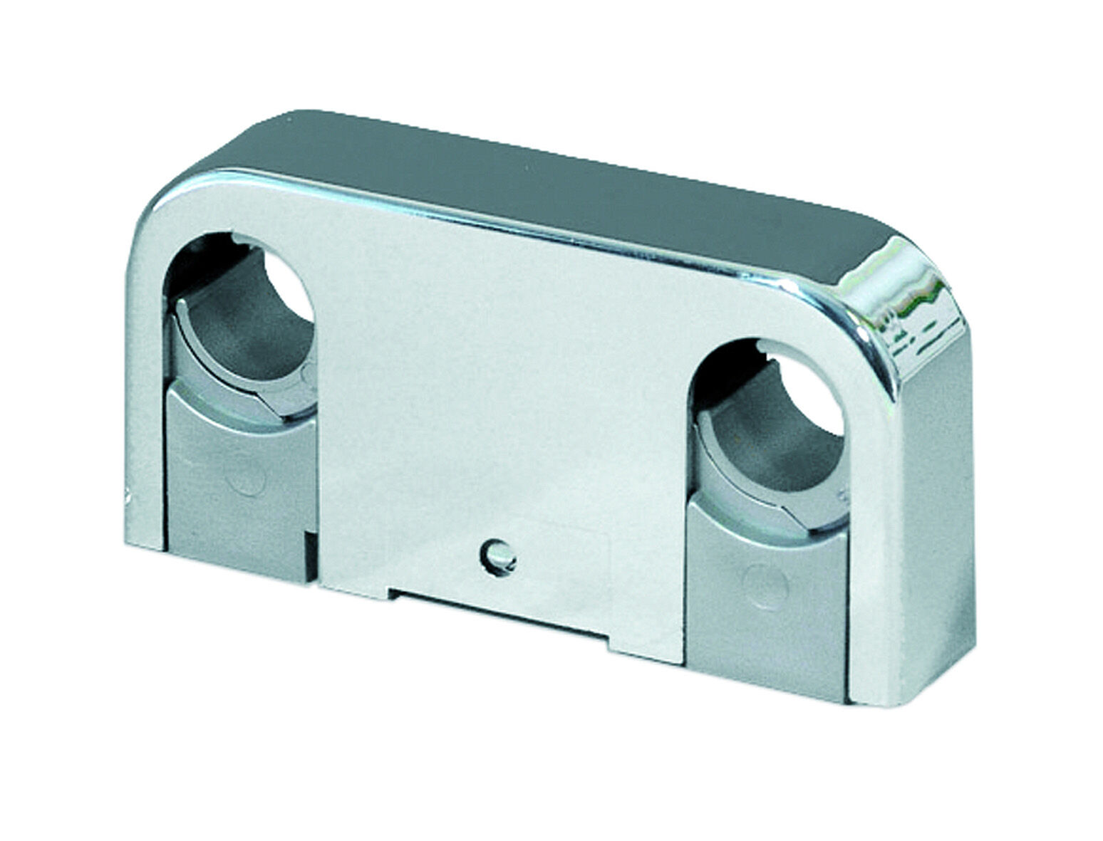 3810532 Dobbelt rørbærer Ø15-18/cc 60 forkromet