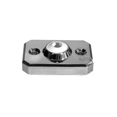 Våtrumsbricka Aqua-tät enkel krom