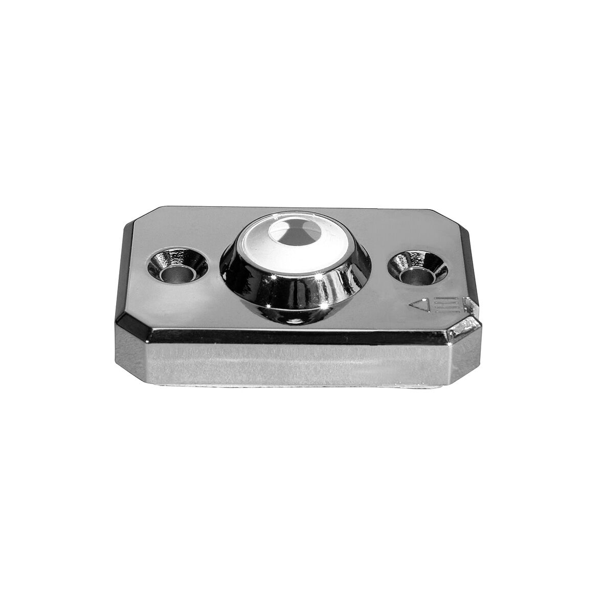 Våtrumsbricka Aqua-tät enkel krom