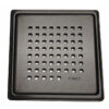 153872-843 PVD Sort CHESS ramme/rist 154,2x154,2