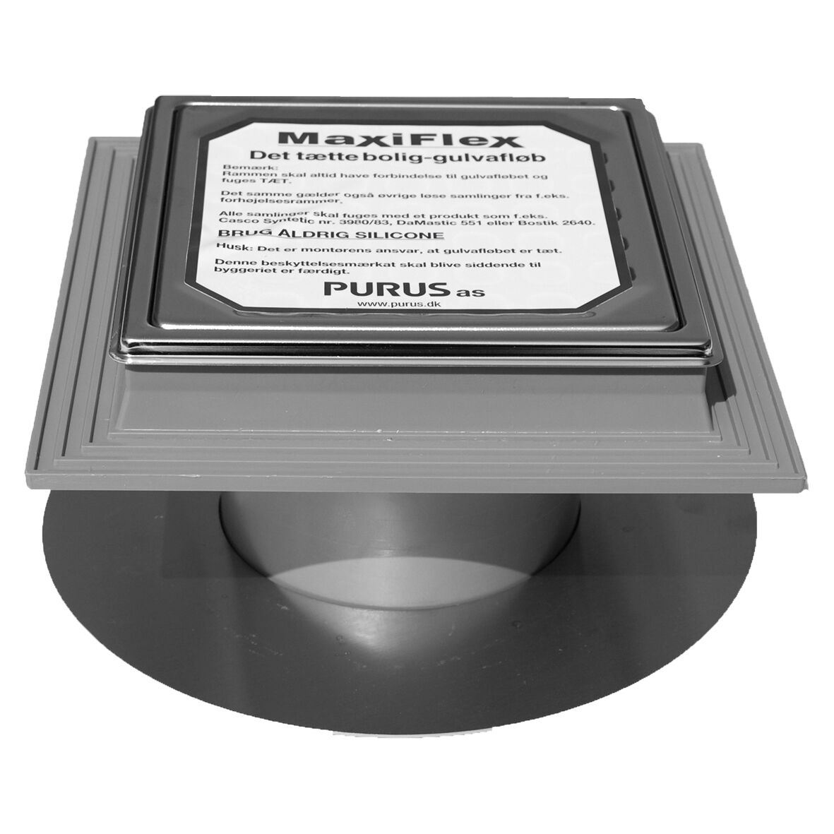 153911-020 RKL overgangsflange med højderegulering 220 mm