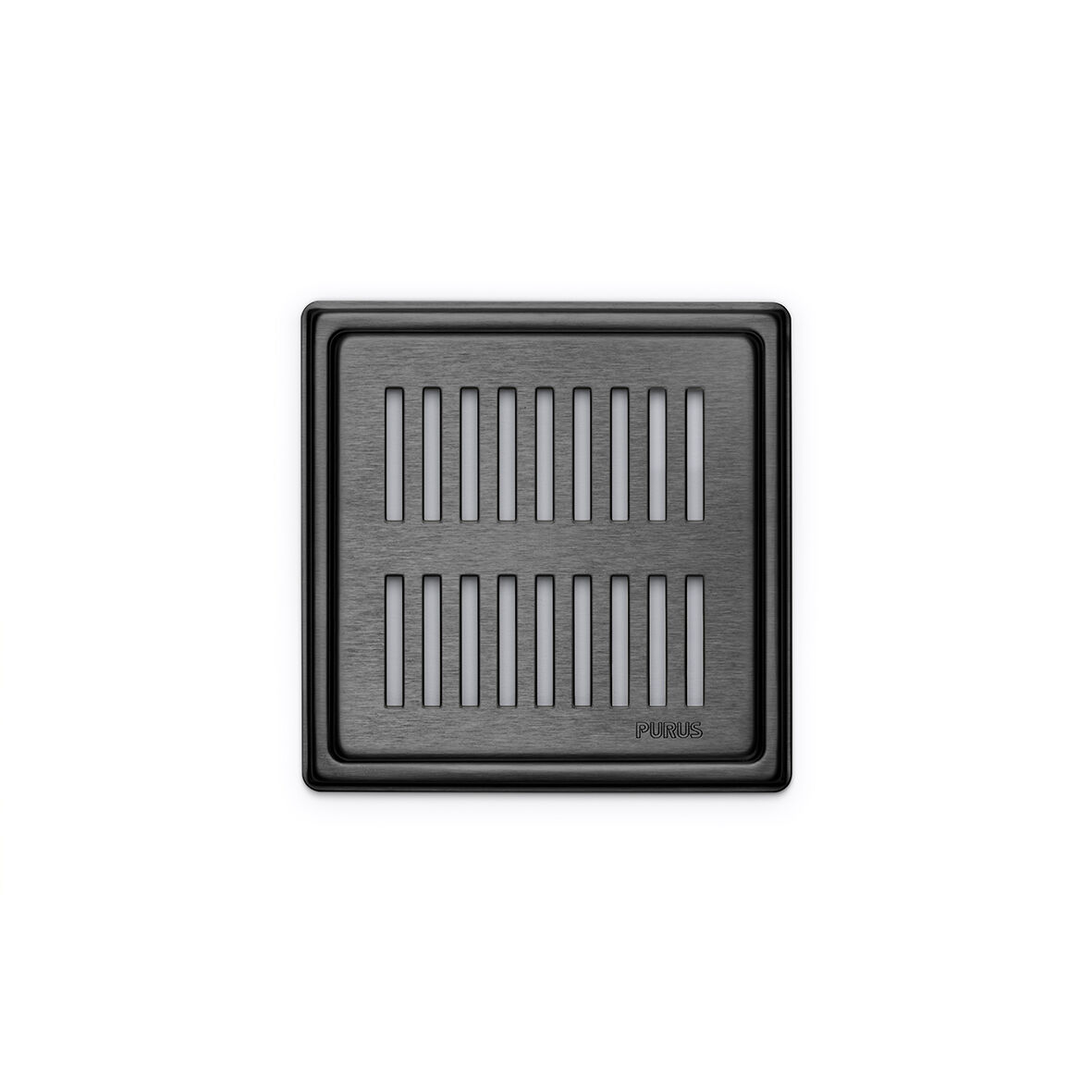 Purus Square Chess Purus Square Rib mattsvart 154x154